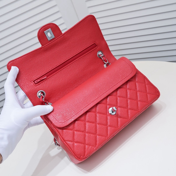 シャネルバッグ素材ディテール